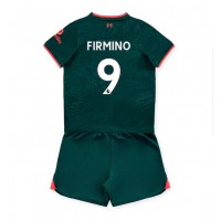 Liverpool Roberto Firmino #9 Tredje sæt Børn 2022-23 Kortærmet (+ Korte bukser)
